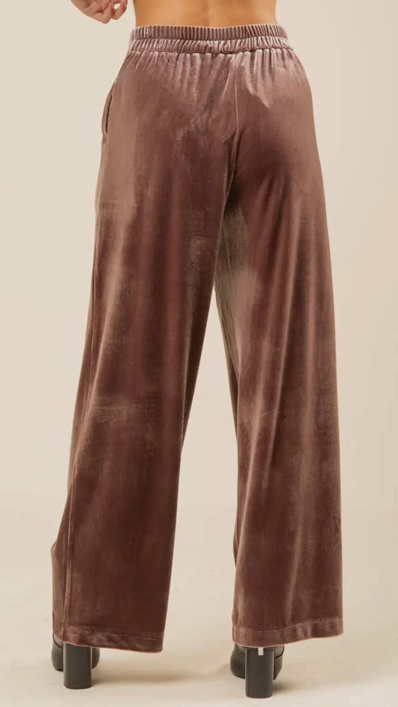 Mocha Velvet Pants