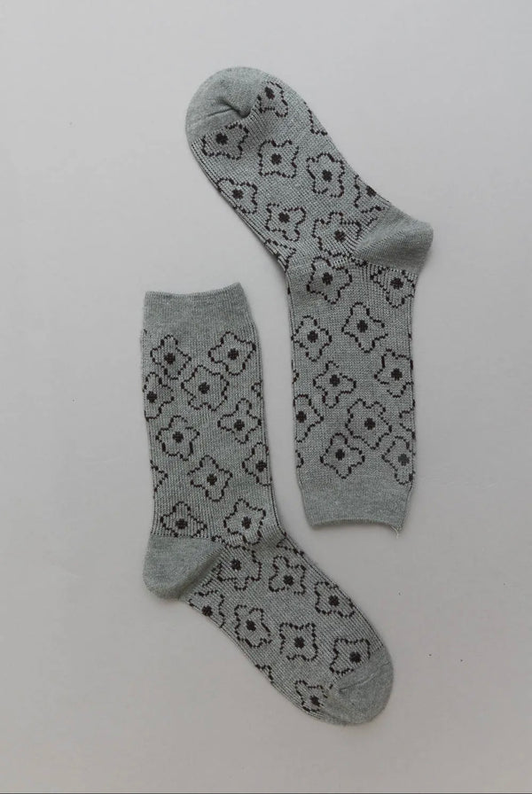 Vintage Floral Pattern Socks