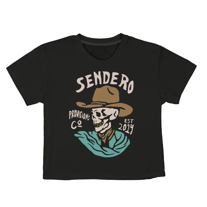 Sendero Quitado Crop Tee