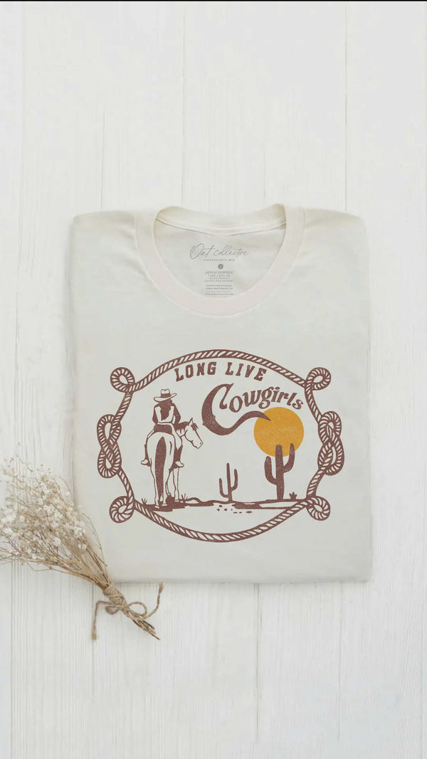 Long Live Cowgirls Graphic Tee