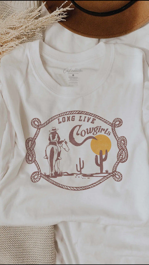 Long Live Cowgirls Graphic Tee