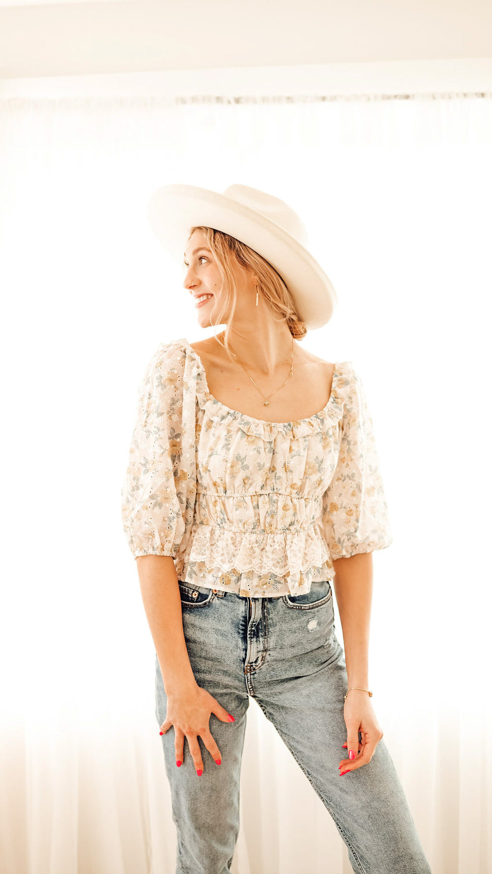 トップス moose's eyelet ribbon cami Solid Lace Crinkle Cami | maurices