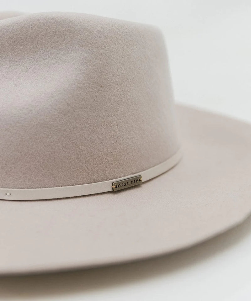 Gigi Pip Rowan Fedora Ivory