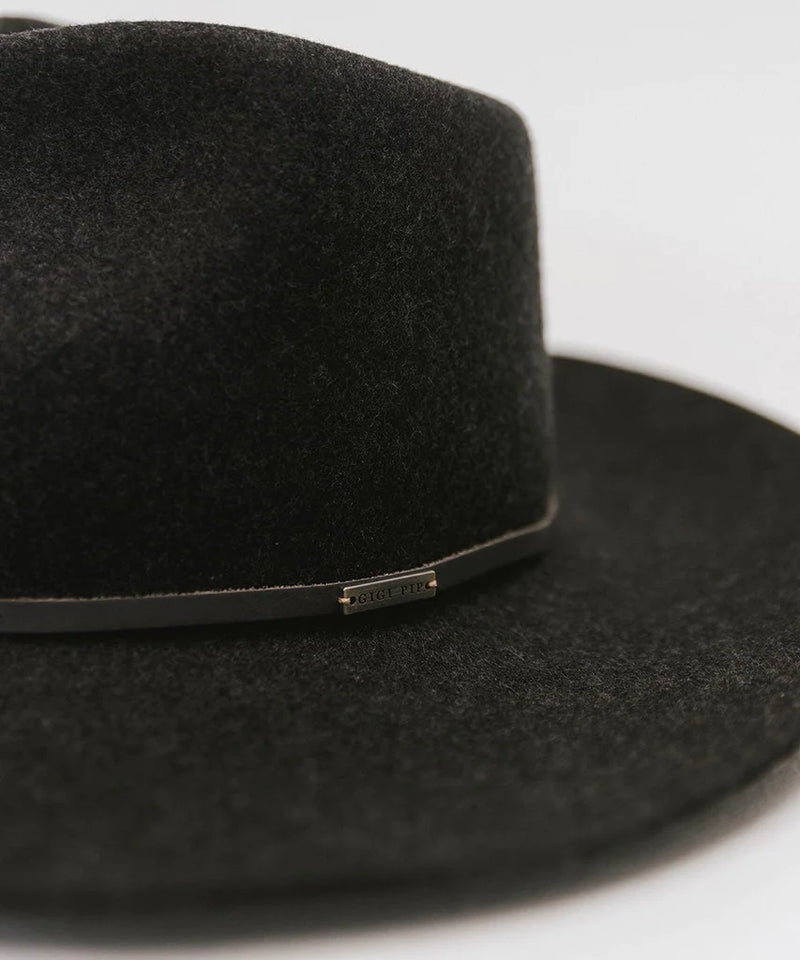 Gigi Pip Rowan Fedora Mix Charcoal