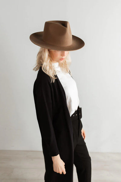 GIGI PIP Zephyr Rancher Hat Brown Black Zephyr Rancher - Brown BLEMISHED main image 3