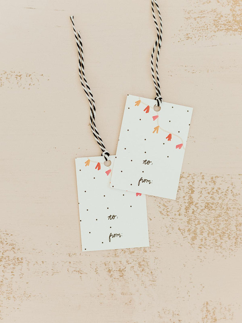 HOLIDAY GIFT TAGS - SET OF 10