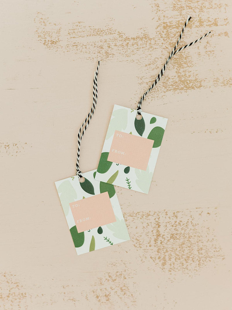 HOLIDAY GIFT TAGS - SET OF 10