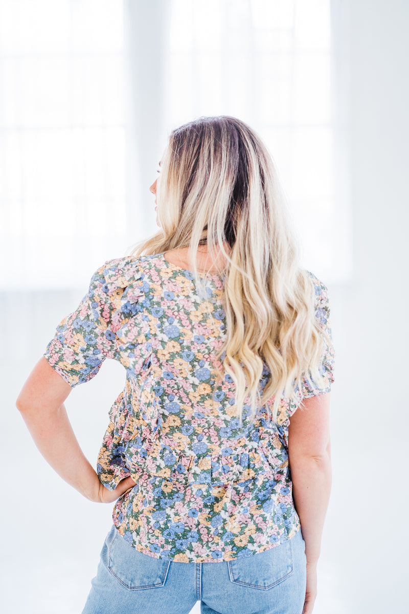 Happy Feelings Floral Top