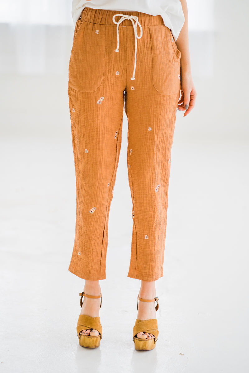 Viola Embroidered Bottoms
