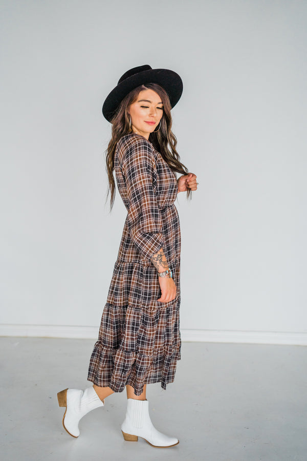 Jules Plaid Dress