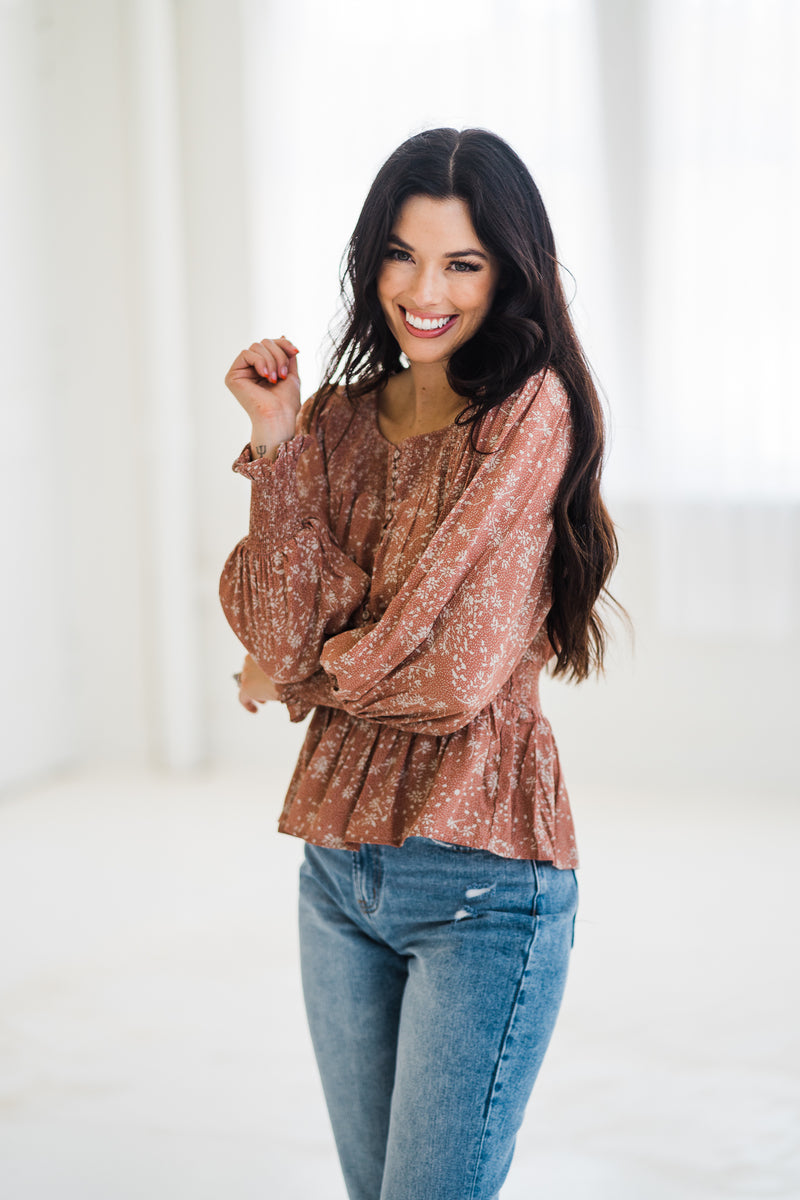 Cedrina Smocked Blouse