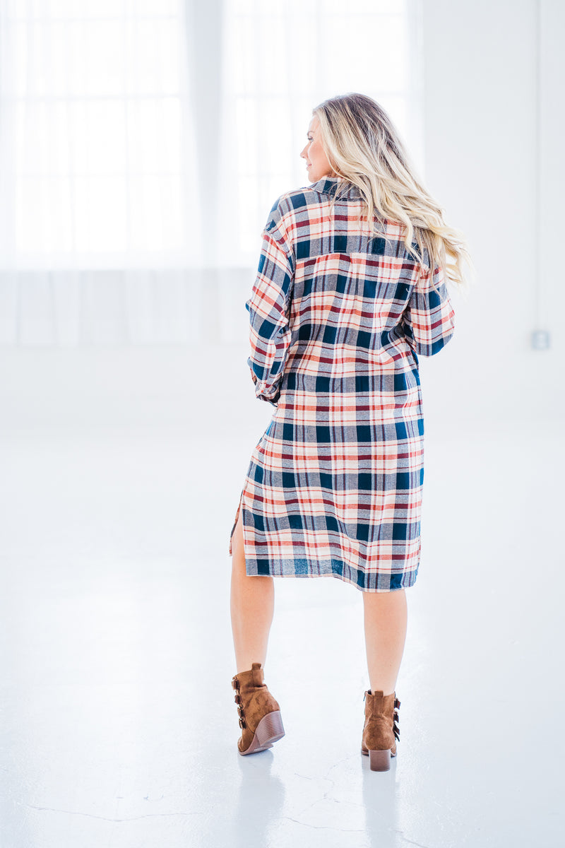 Better Together Plaid Top