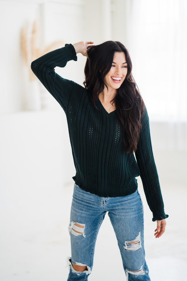 Brighton Loose Knit Sweater