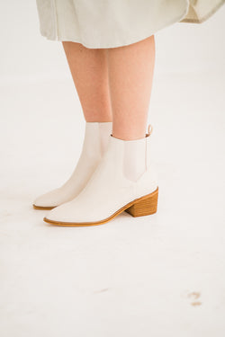 Spring Cream Chinese Laundry Bootie 