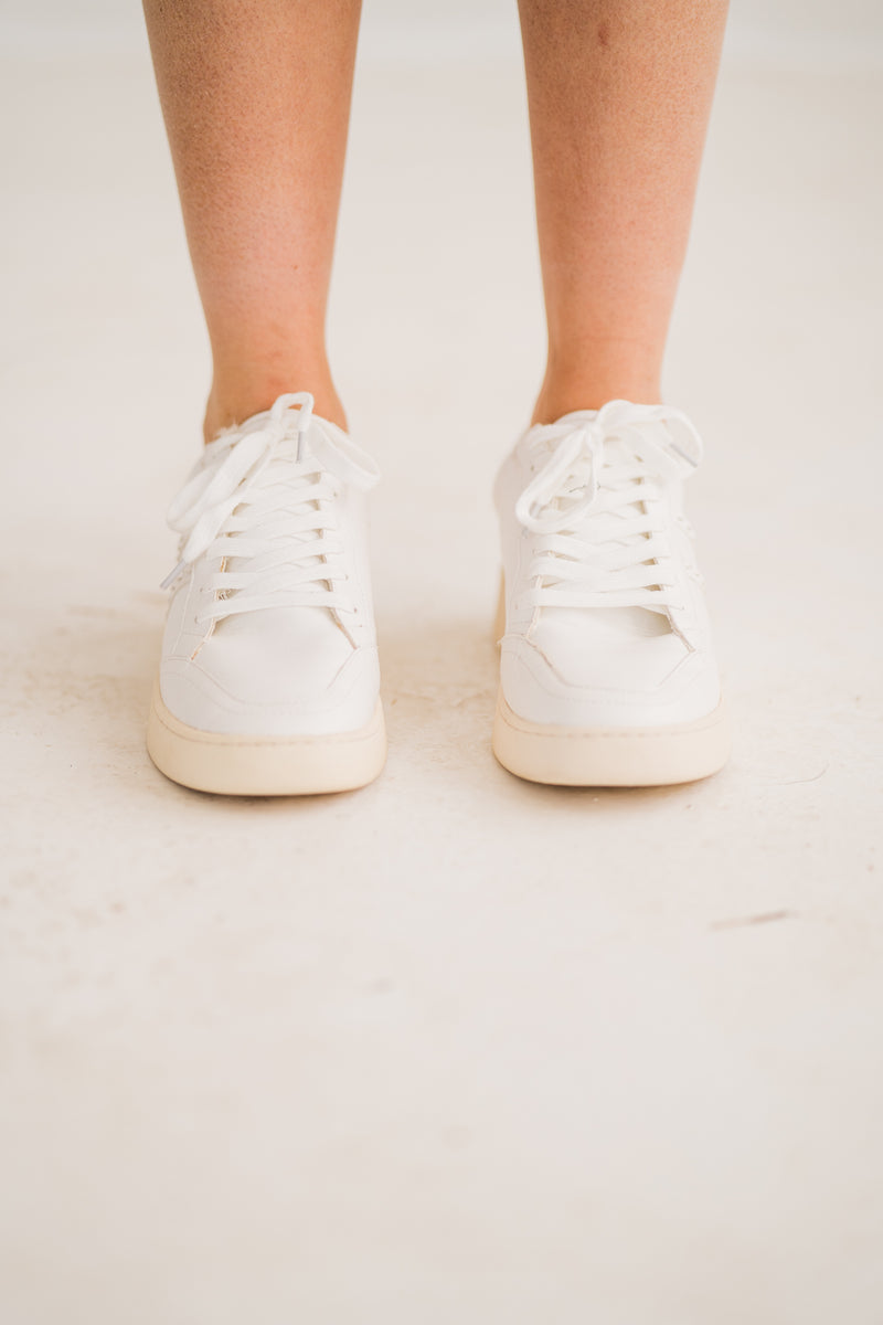 White Stitch Sneaker