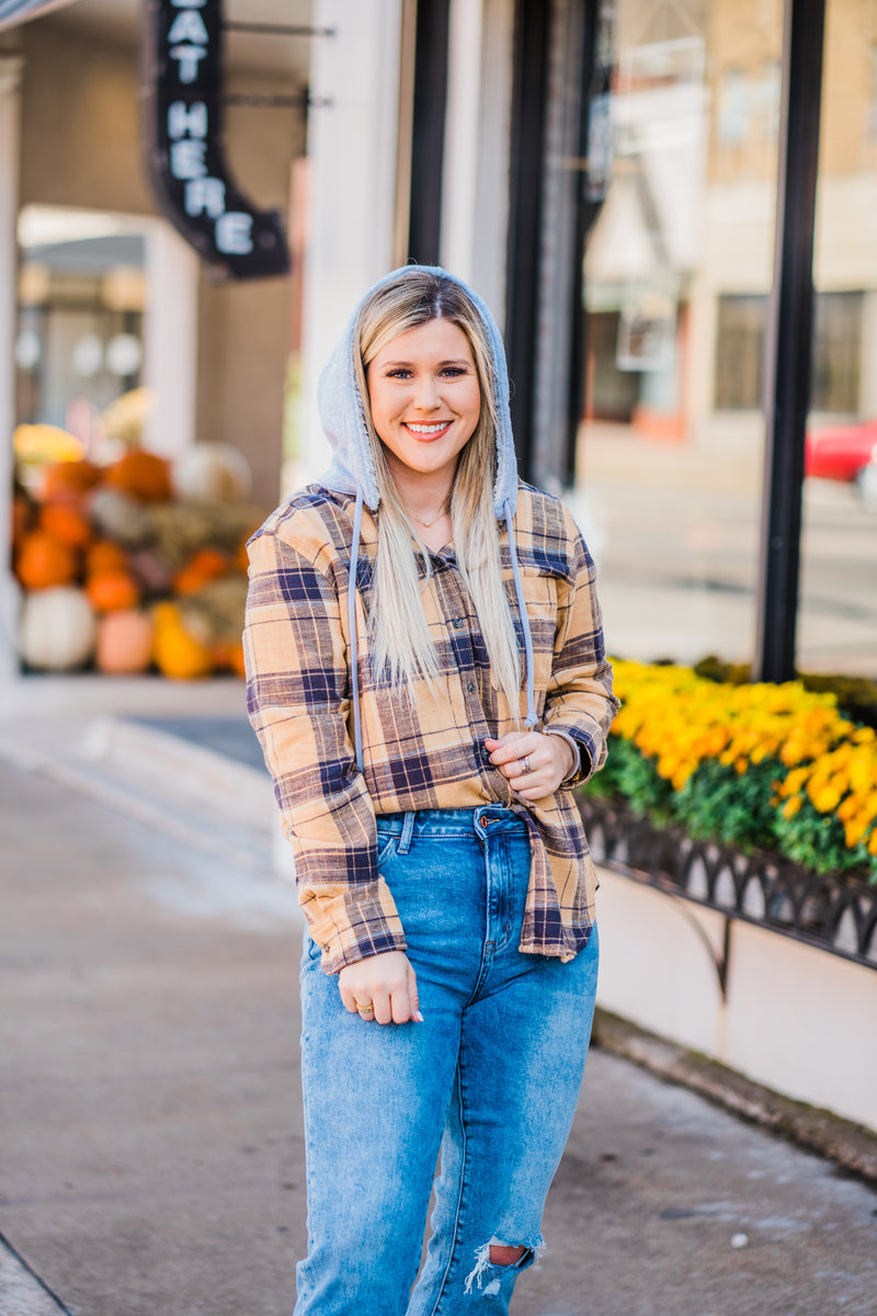 Jessie Hooded Flannel