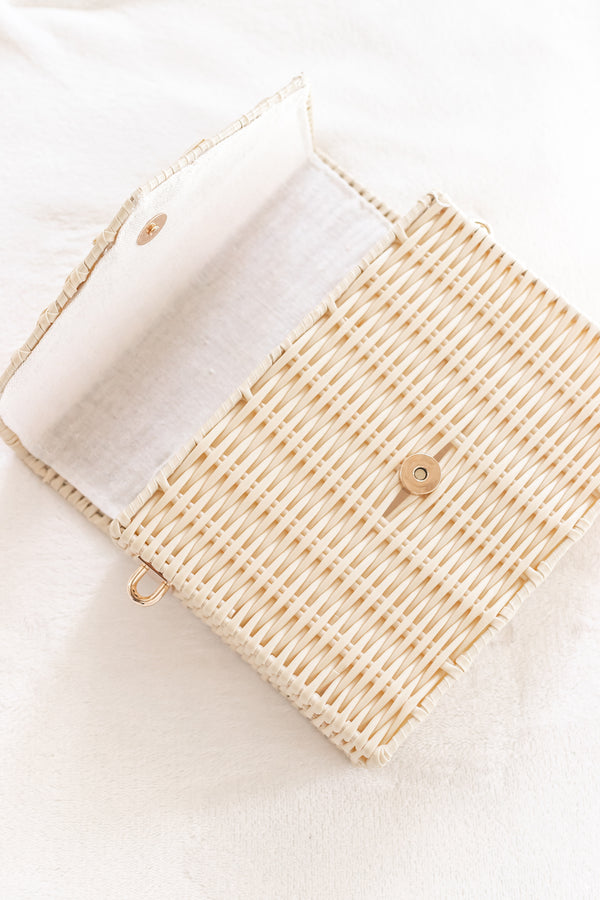 Amelia Woven Box Crossbody