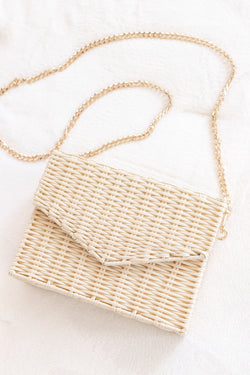 Amelia Woven Box Crossbody