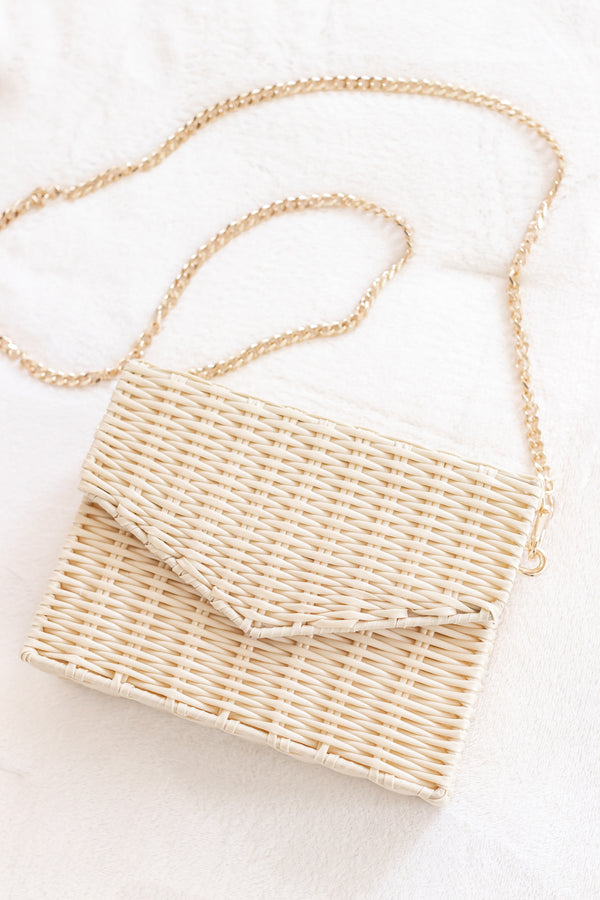 Amelia Woven Box Crossbody