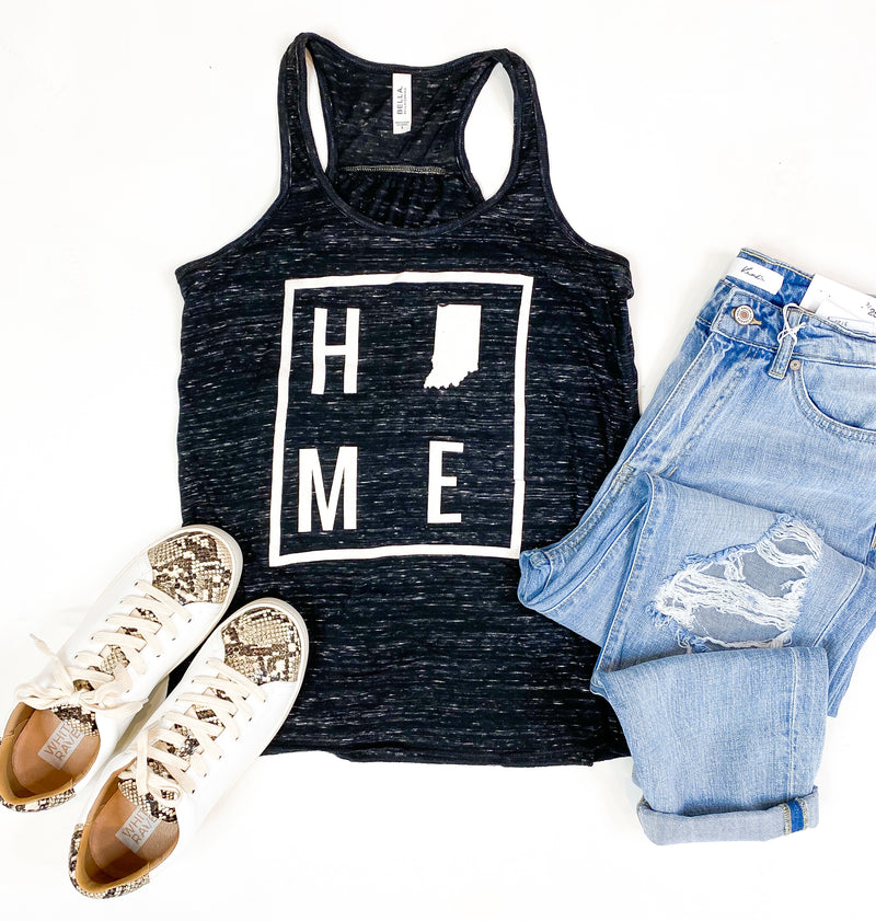 HOME Indiana Black Marble Tank