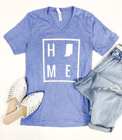 HOME Light Blue Indiana Tee