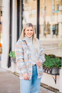 Skyline Fleece Lined Plaid Jacket