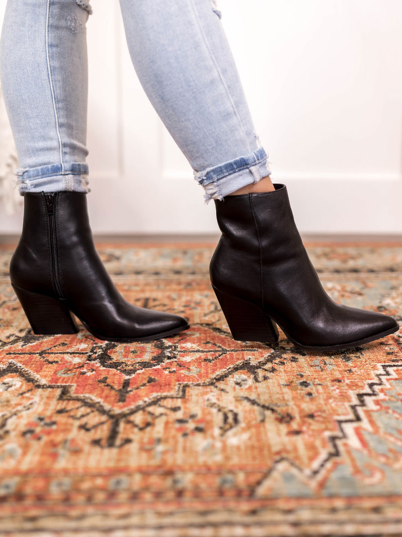 Sloan Black Bootie