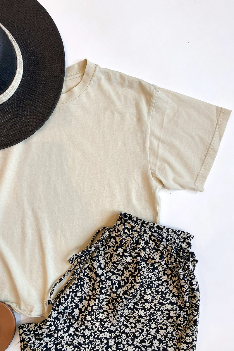 Not Your Boyfriend's Cream Tee