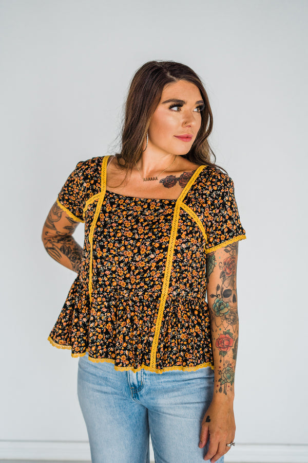 Rylee Floral Print Top