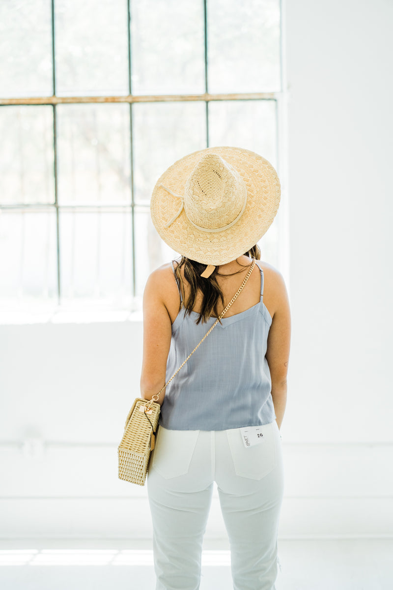 Lovely Lilac Button Tank