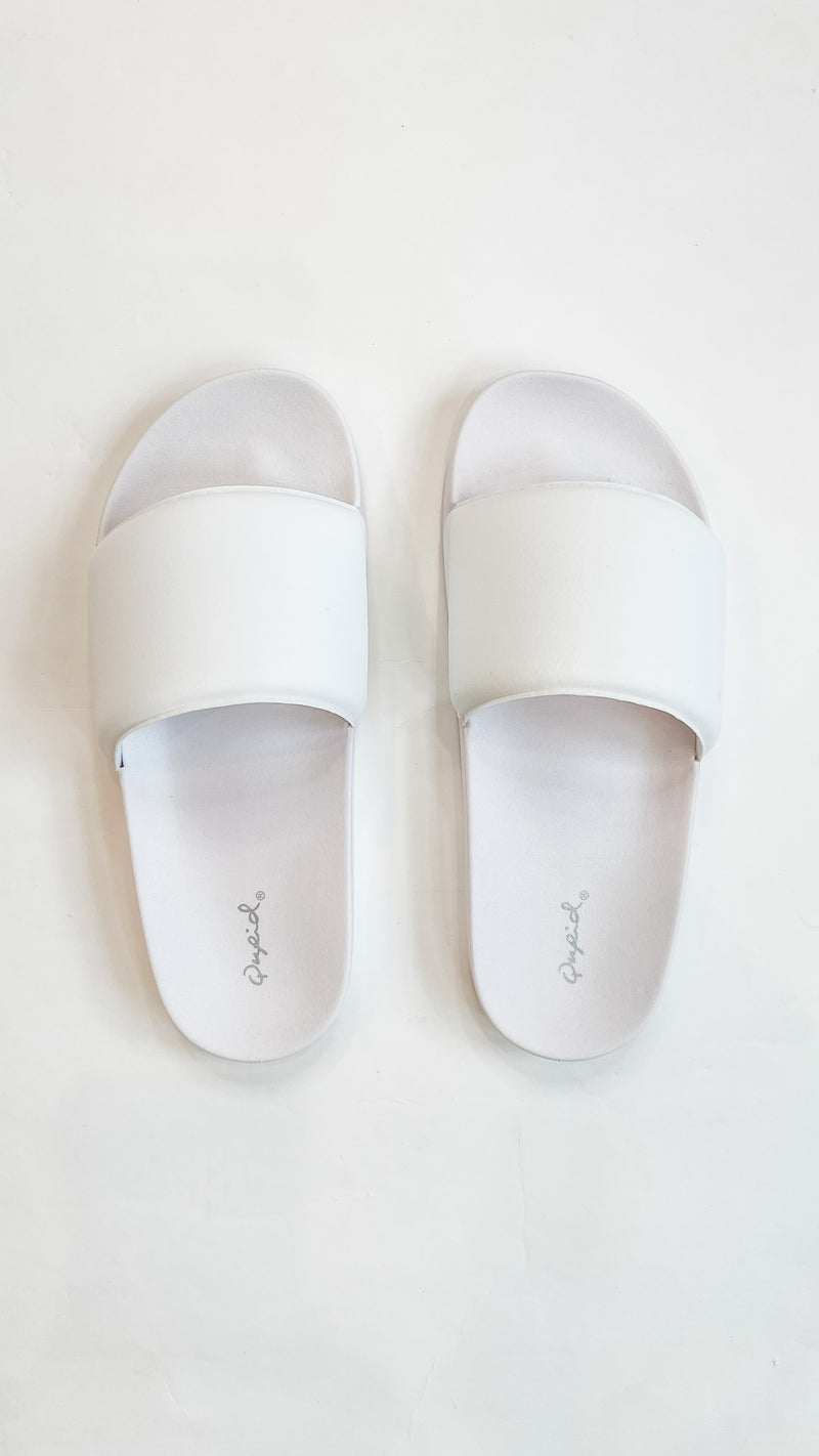 On the Go Slides - White