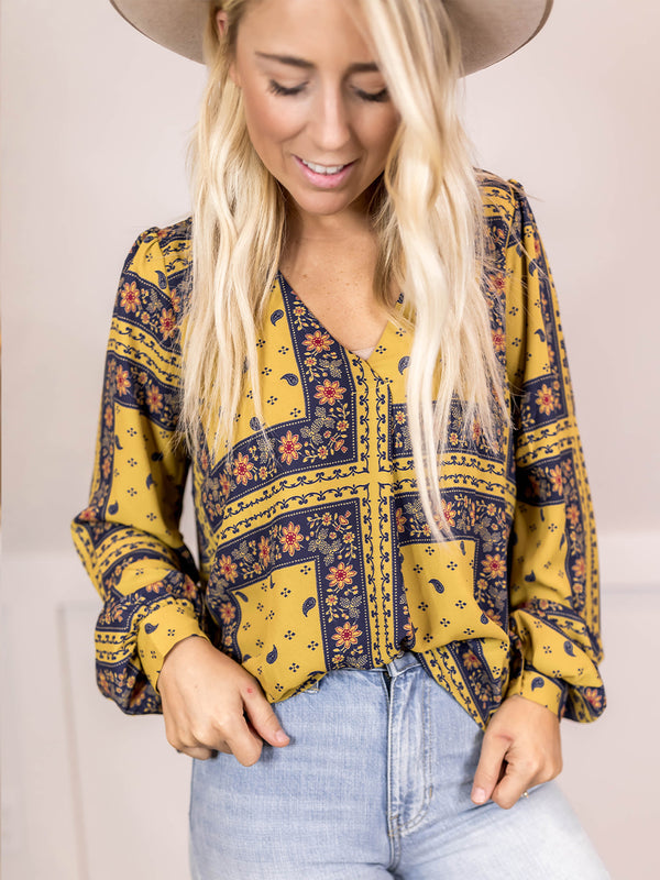 Nacia Printed Blouse