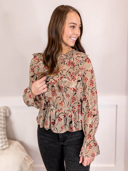 Karina Floral Blouse